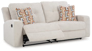 Danum Reclining Sofa in Stone