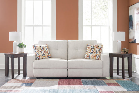 Danum Reclining Sofa in Stone
