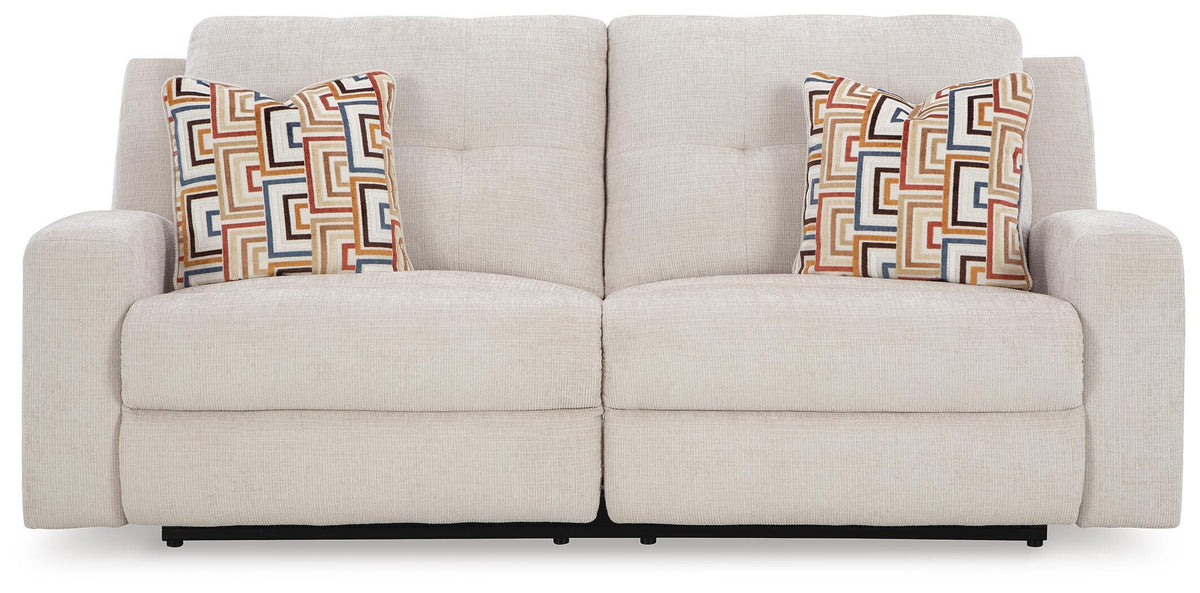 Danum Reclining Sofa in Stone