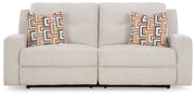 Danum Reclining Sofa in Stone