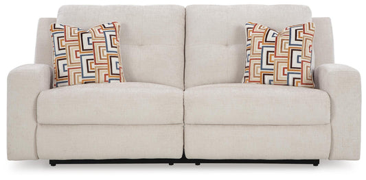 Danum Reclining Sofa in Stone