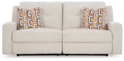Danum Reclining Sofa in Stone