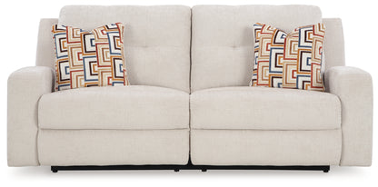 Danum Reclining Sofa in Stone