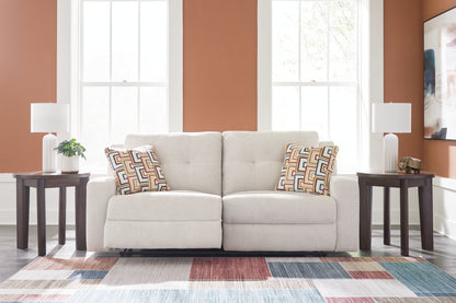 Danum Reclining Sofa in Stone