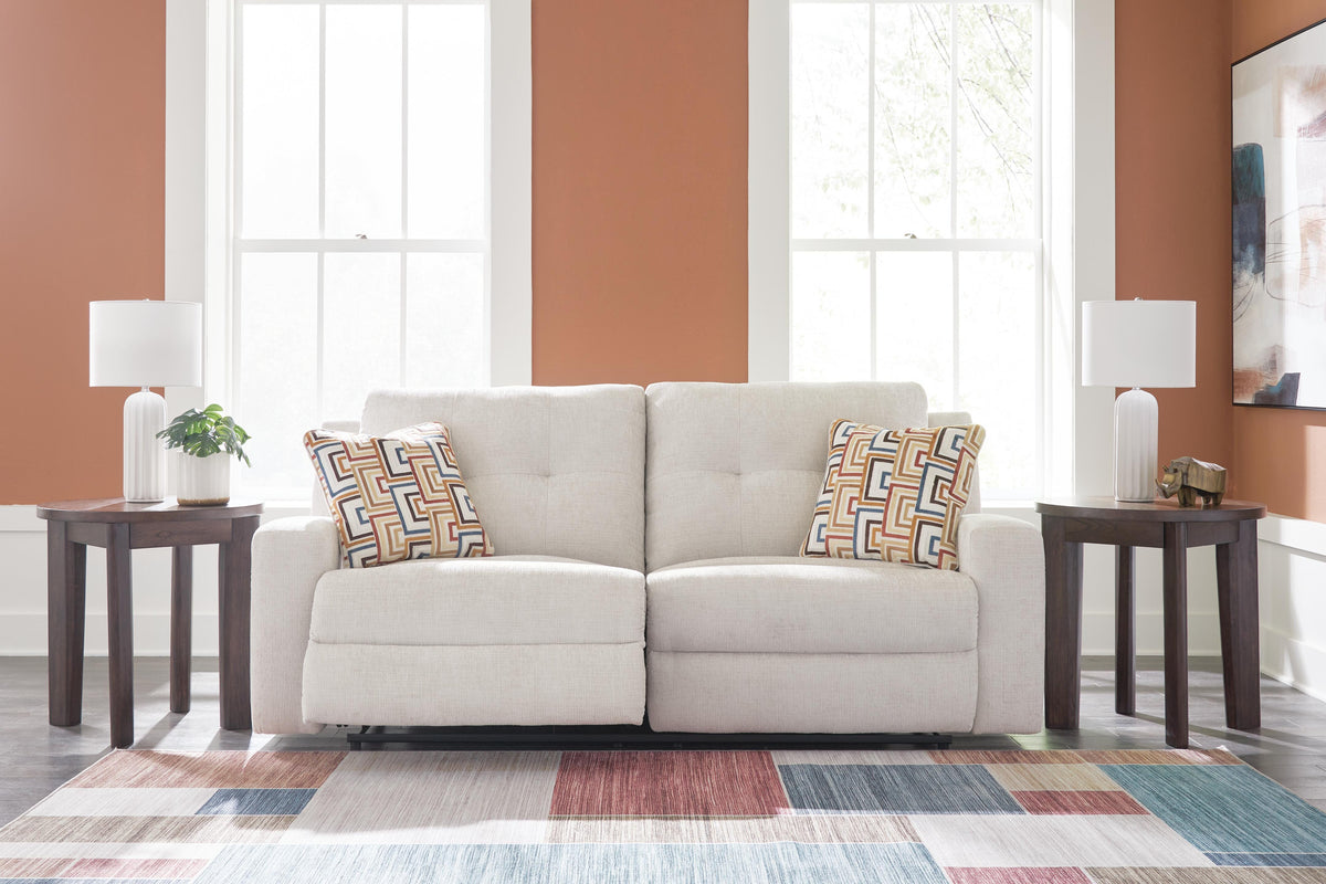 Danum Reclining Sofa in Stone