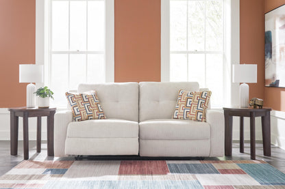 Danum Reclining Sofa in Stone