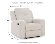 Danum Zero Wall Recliner