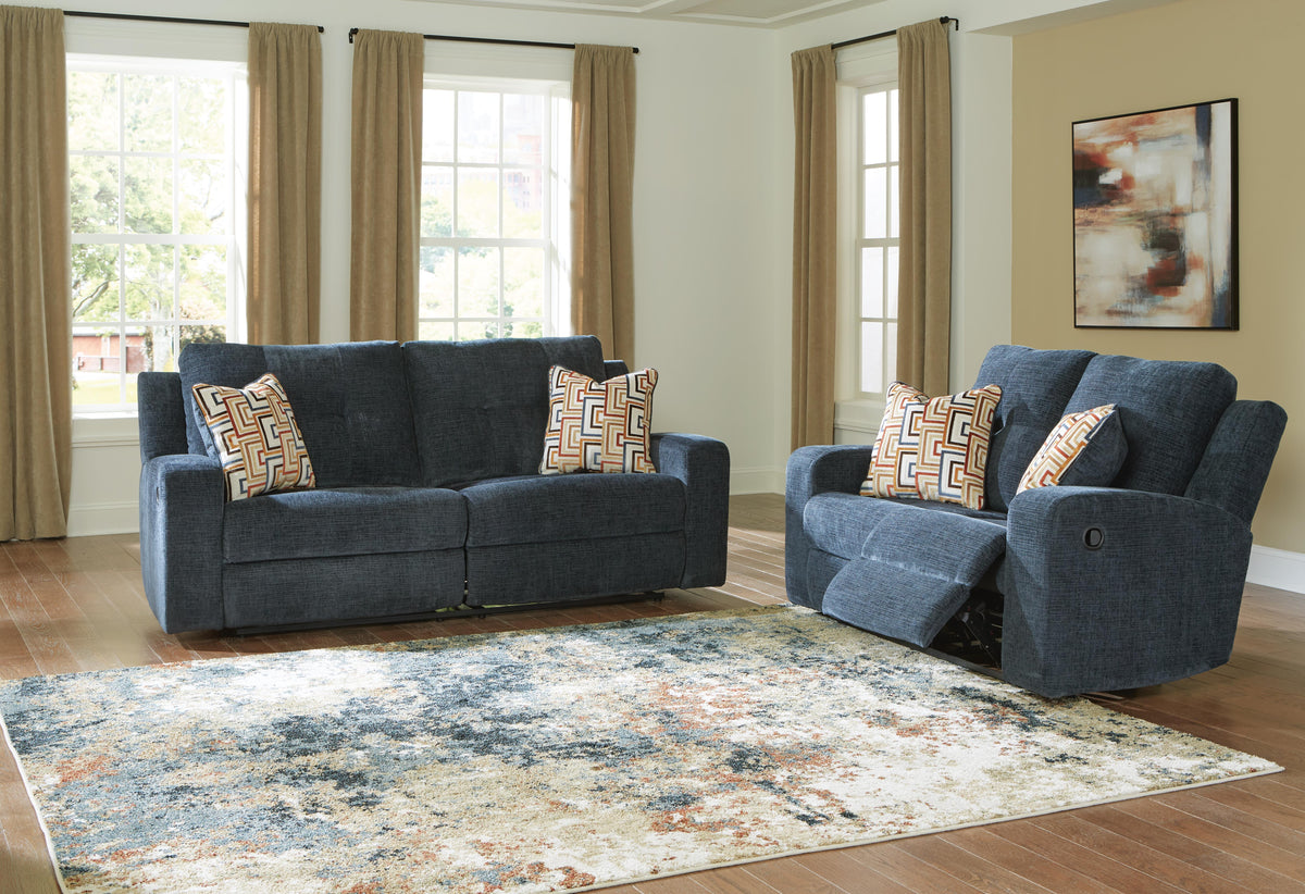 Conjunto de sofá reclinable y loveseat Danum