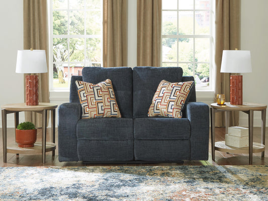Danum Reclining Loveseat Ink