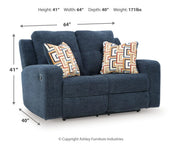 Loveseat reclinable Danum