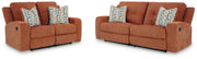 Conjunto de sofá reclinable y loveseat Danum