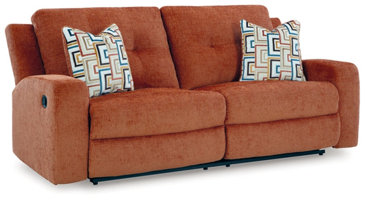 Danum Reclining Sofa in Spice