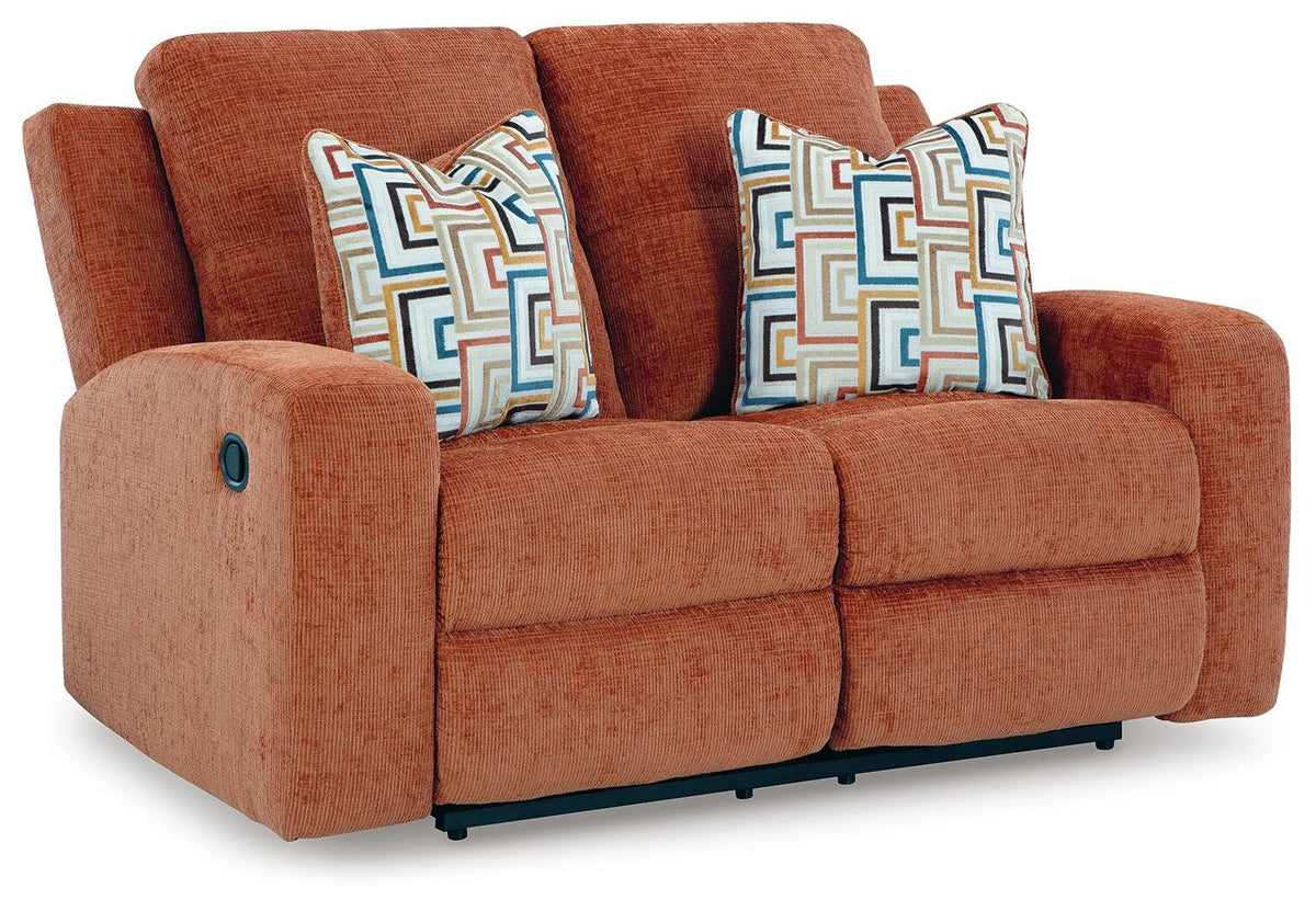 Conjunto de sofá reclinable y loveseat Danum
