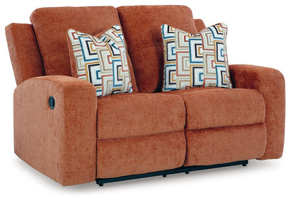 Conjunto de sofá reclinable y loveseat Danum