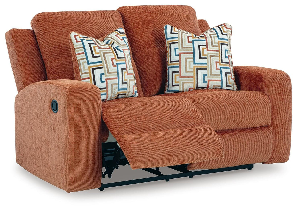 Conjunto de sofá reclinable y loveseat Danum