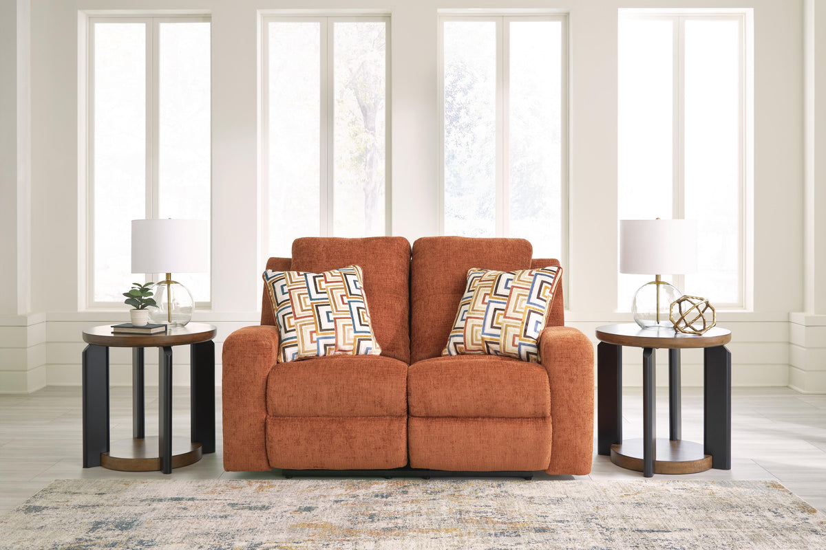 Conjunto de sofá reclinable y loveseat Danum
