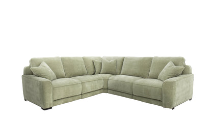 Whisper 5PC Power Sectional Sage
