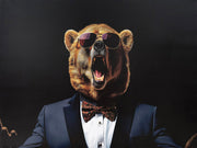 ''Urbane Roar'' Wrapped Canvas