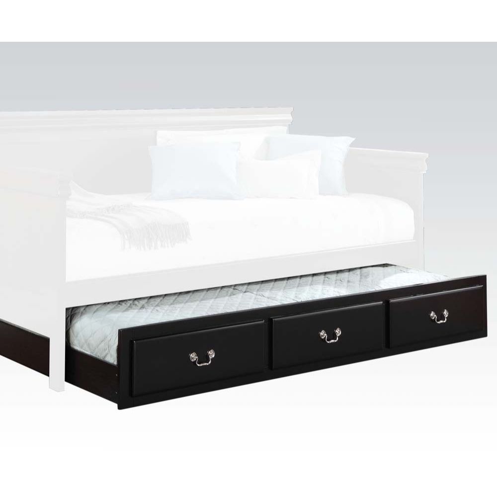 Cama nido de madera maciza para adolescentes Bailee (doble)
