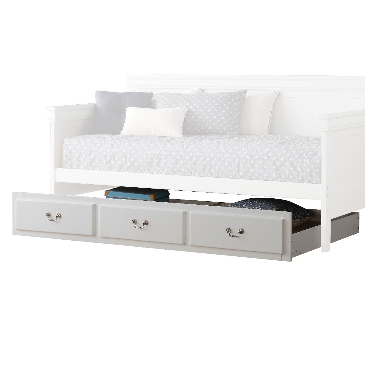 Bailee Solid Wood Twin Trundle with functional style