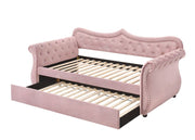 Adkins Upholstered Daybed with Trundle (Twin)