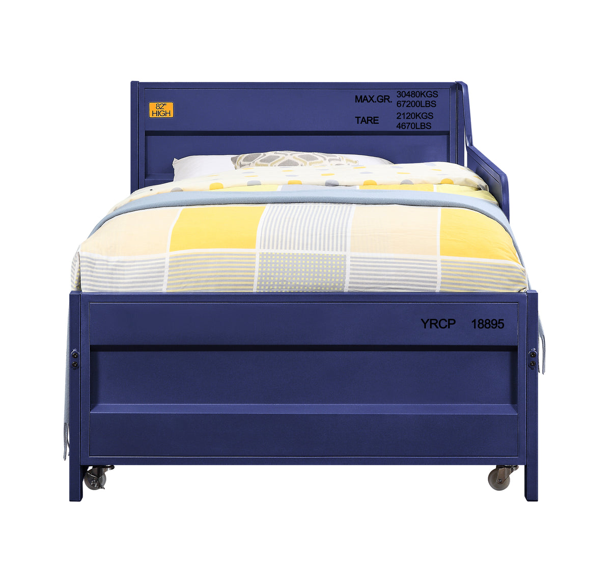 Cargo Daybed W/Trundle (Twin) - Blue