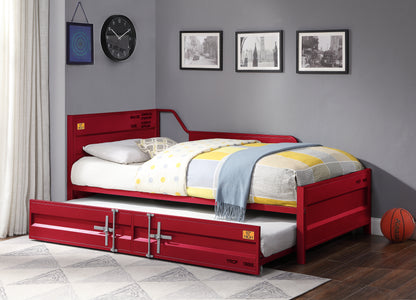 Cargo Daybed W/Trundle (Twin) - Red