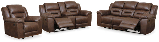 Stoneland Sofa, Loveseat and Recliner