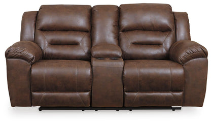 Stoneland DBL REC PWR Loveseat w/Console