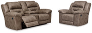 Stoneland Reclining Loveseat and Recliner