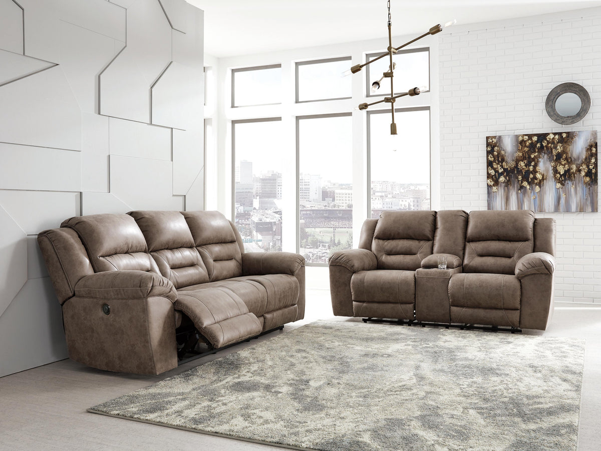 Stoneland Sofa and Loveseat