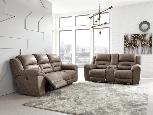 Stoneland Sofa and Loveseat