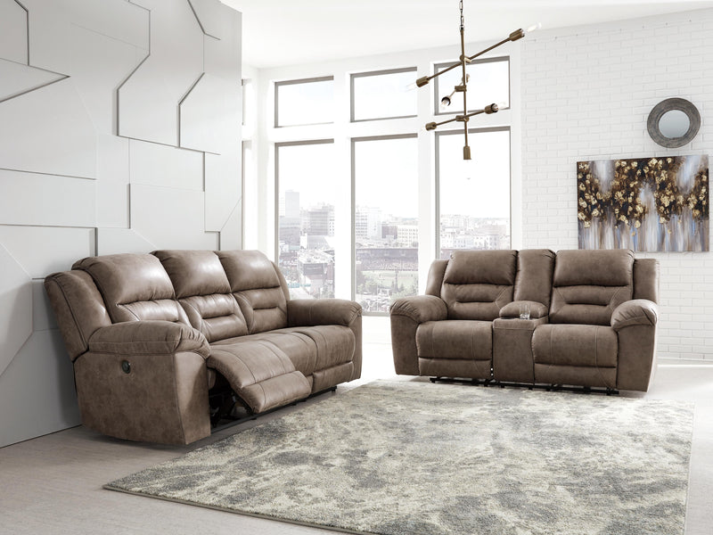 Stoneland Sofa and Loveseat
