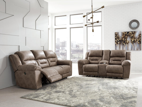 Stoneland Sofa and Loveseat
