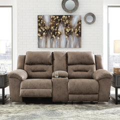 Stoneland Power Reclining Loveseat with Console