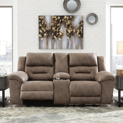 Stoneland Power Reclining Loveseat with Console