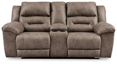 Stoneland Reclining Sofa and Power Reclining Loveseat