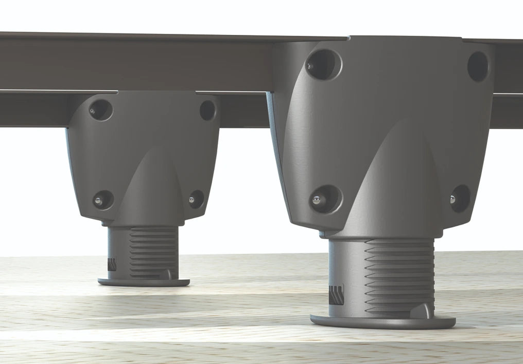 Sistema de soporte de láminas para cama Bedbeam II, color negro, talla única