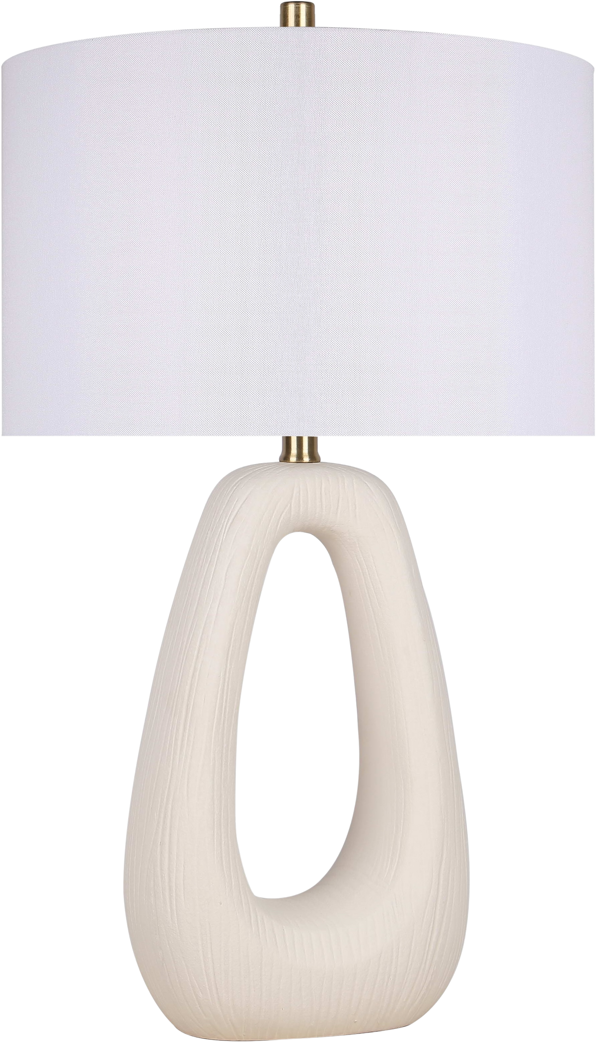Serenity Loop Ceramic Table Lamp (Case Pack 2)