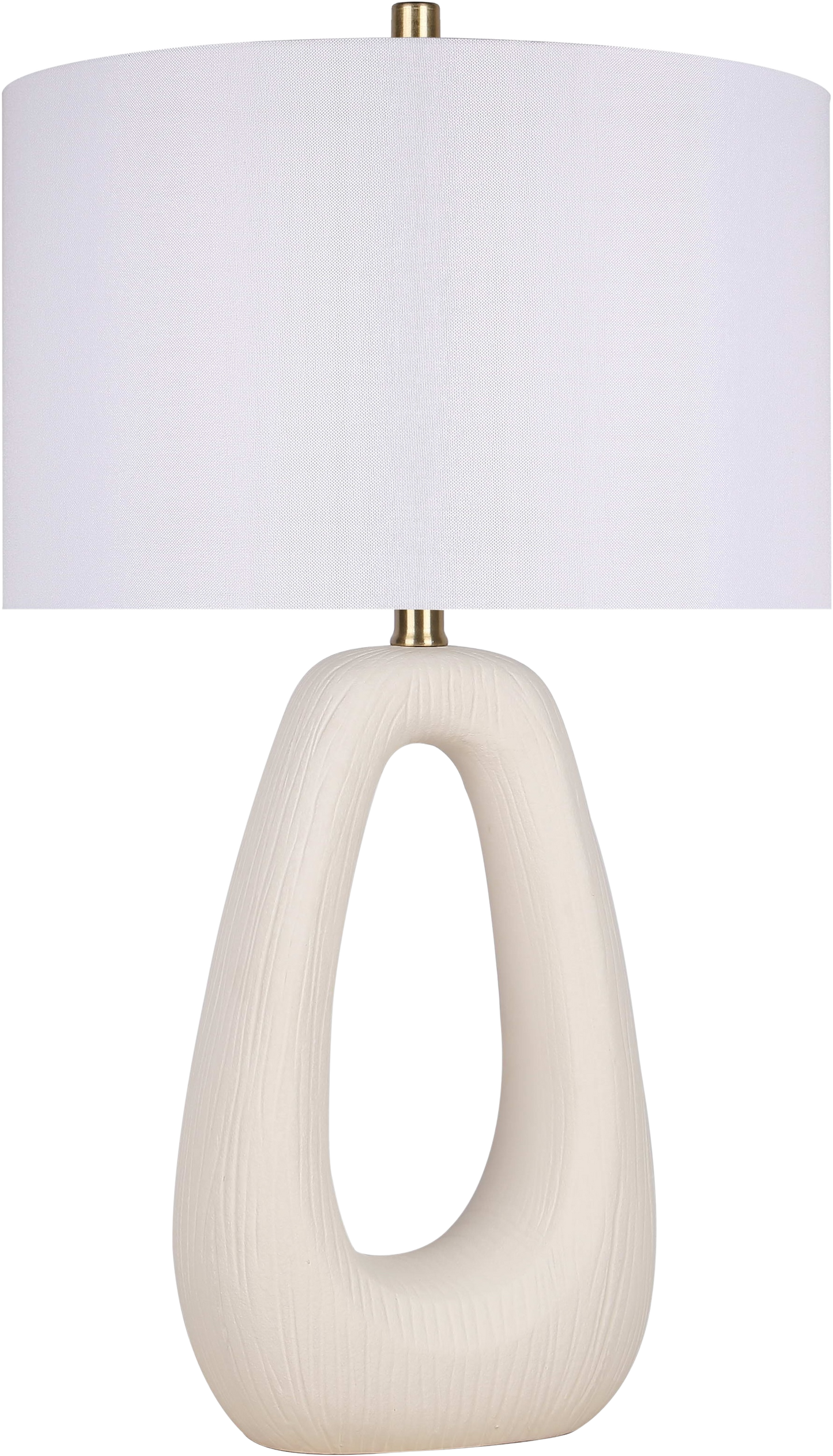Serenity Loop Ceramic Table Lamp (Case Pack 2)