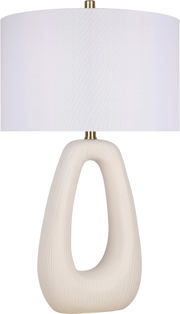 Serenity Loop Ceramic Table Lamp (Case Pack 2)