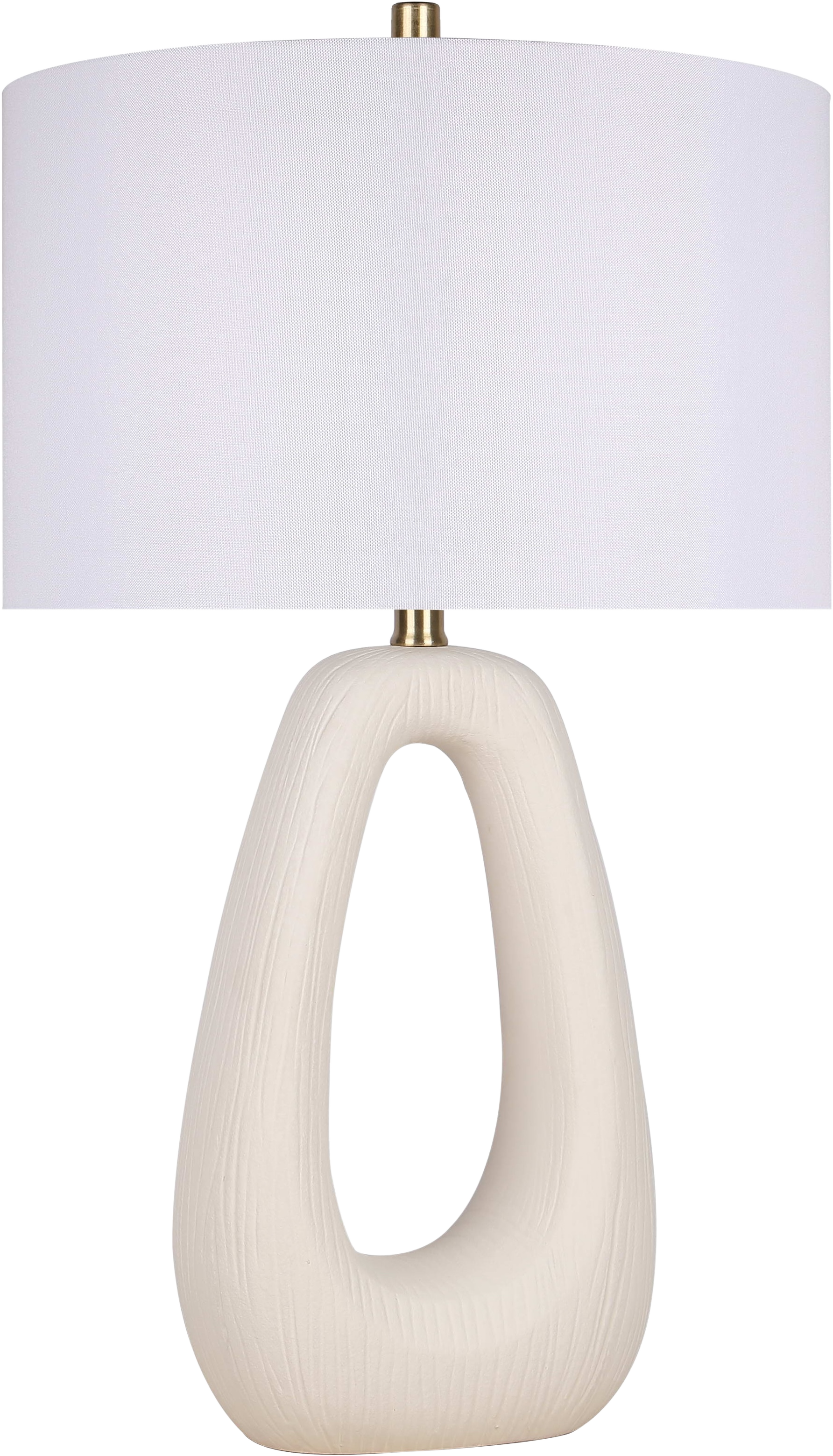 Serenity Loop Ceramic Table Lamp (Case Pack 2)