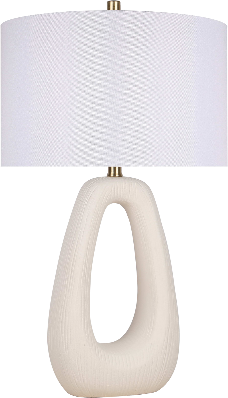 Serenity Loop Ceramic Table Lamp (Case Pack 2)