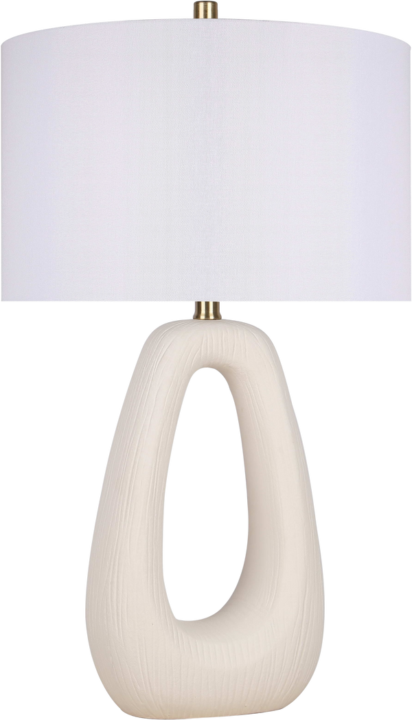 Serenity Loop Ceramic Table Lamp (Case Pack 2)