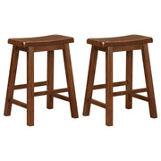 Durant Wood Backless Counter Stool (Set of 2)
