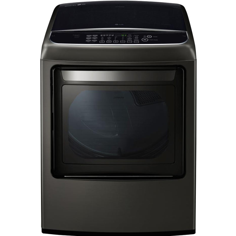 LG 7.3 cu.ft electric dryer with Smart ThinQ™. DLEY1901KE