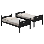Littleton Wood Twin Over Twin Bunk Bed