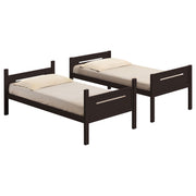 Littleton Wood Twin Over Twin Bunk Bed