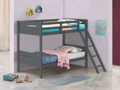 Littleton Wood Twin Over Twin Bunk Bed