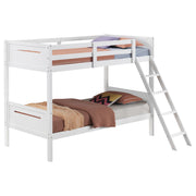 Littleton Wood Twin Over Twin Bunk Bed
